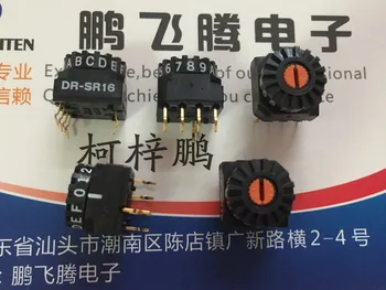 1БР, внесен от Япония DR-SR16P 0-F/16-битов ключ за кодиране с превръщането циферблат 4:1 позиция контакт обратната код позлатени крачета