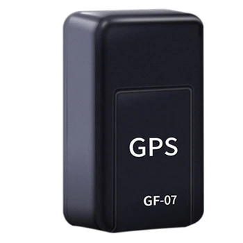 Магнитно GPS-Трекерное устройство GF07 Мини-Локатор за проследяване в реално време GPS-Монитор за дистанционно управление на автомобил мотоциклет