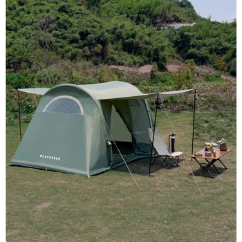 Открит надуваема палатка открит къмпинг сгъваем портативен сребърен водоустойчив светъл луксозен палатка