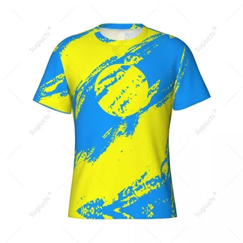 Потребителско име Nunber, цвят хартата Палау, Мъжки облегающая спортна тениска, дамски ризи, трикотаж за футболни фенове