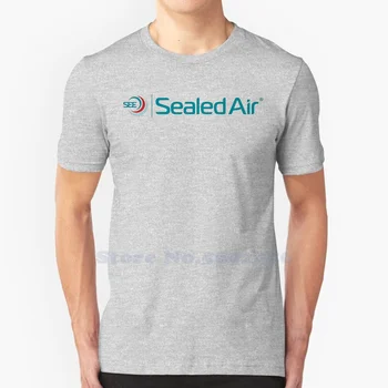 Тениска с логото на Sealed Air Casual Streetwear с графичен Дизайн от 100% Памук