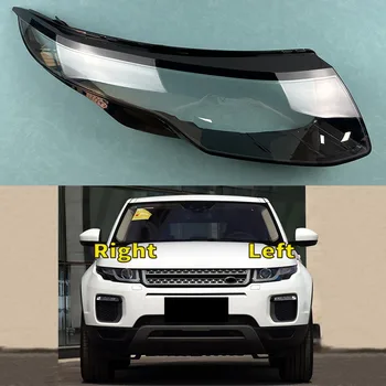 За Land Rover Range Rover Evoque 2012 ~ 2018 Светлини Лампа Прозрачна маска, Капак на обектива лампа фарове Корпус от плексиглас