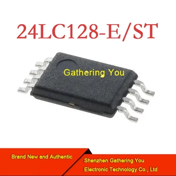24LC128-E/ST TSSOP8 Електрически стираемая програмируема памет само за четене 16kx8-2.5 V Изцяло Нова Автентична