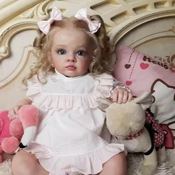 60-см Възстановената Кукла за деца Tutti Момиче Genesis Живопис 3D Кожа, Няколко слоя, видими Вени, Тези Кукли-бебета Muñeca Преродения