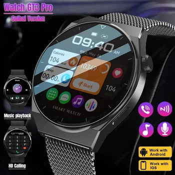За Huawei GT3 Pro NFC Смарт Часовници Мъжки AMOLED HD Екран, Bluetooth Предизвикателство Спортни Часовници Монитор Здравето IP68 Водоустойчив Умен Часовник
