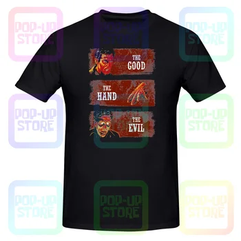 Тениска Ash Vs Evil Dead 01 С Мек Принтом, Градинска Облекло Премиум-клас