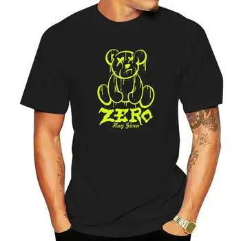 Тениска Zero Hug Given Green Bear с принтом Kawai, с Къс Ръкав и кръгло деколте, Лятна Индивидуална Облекло В стил Хип-Хоп, Памучен Мъжка риза