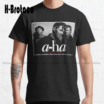 Класическа тениска A-Ha Play Hunting Low High Live, памучни тениски Harajuku Streetwear Xs-5Xl, дишащ памук, унисекс