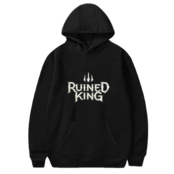 Hoody Ruined King с дълъг ръкав за мъже и жени, пуловер, градинска облекло Harajuku, 2021, игра ХАХА, унисекс облекло, по-големи размери