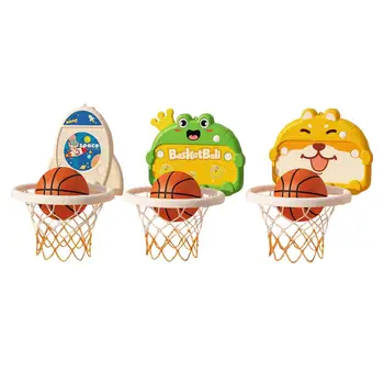 Комплект мини-баскетболни пръстени, Преносима Интерактивна стенни баскетболно дъска, Семейни игри за хола, вътрешна врата, Стена спални