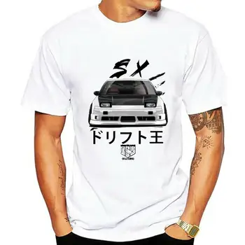 Мъжки t-shirt 180SX S13 Drift Spec (бяла) [OSY Graphics], тениска, дамска тениска