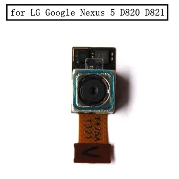 за LG Google Nexus 5 Задната Камера е Голям Модул на гърба на Основната камера 8MP Гъвкав Кабел В Събирането на Смяна Ремонт Тест на Резервни Части