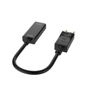 към HDMI-съвместим кабел 4K 30Hz DisplayPort към адаптер Display Port Видео Аудио за PC, HDTV проектор, лаптоп