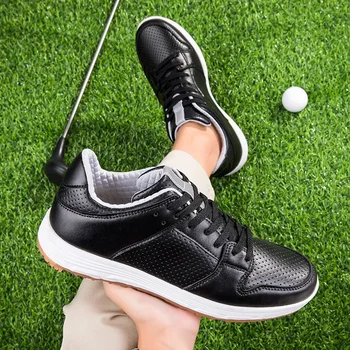 Нова тенденция маратонки за голф унисекс, нескользящие мъжки маратонки за фитнес зала, дамски чифта обувки за голф, марка дизайнерски дамски обувки за ходене