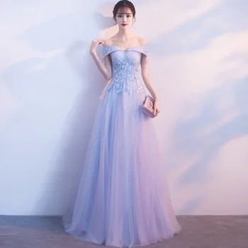 Официална вечерна рокля Хонг HU за жени 2023, ново Сватбена рокля без презрамки, Годеж шаферките, Водещ банкет, Дълга рокля за бала