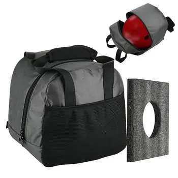 Чанта за боулинг, преносима чанта за боулинг с мек държач за топки, чанта за топки за боулинг, трайни водоустойчиви аксесоари за боулинг