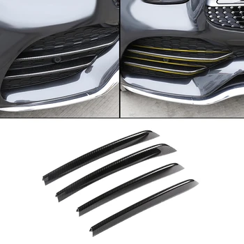 Спойлер фарове за мъгла фарове предна броня от въглеродни влакна за Mercedes-Benz GLC Coupe 2020 2021