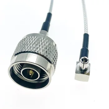 Включете RG316 N към Штекеру TS9 Правоъгълен Радиочестотни Кабел за Свързване с косичкой 4 инча ~ 10 М Радиочестотни Коаксиален конектор За Антена 3G, 4G
