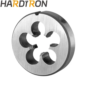 Hardiron 1/2-32 UN Кръгла матрица за резби, 1/2 x 32 UN машинно матрица за резби с дясната си ръка