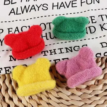 Материали, ръчно изработени Мини-crochet-шапки Мини-вязаная шапчица за пръстите на Цветни сладка кукла 