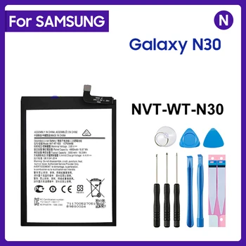 Батерия за Samsung Galaxy N30, оригинална батерия за телефон NVT-WT-N30 5000 mah, с безплатни инструменти