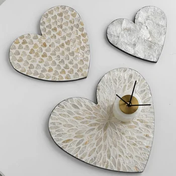 Creative Love Shell Placemat Изолационен подложка за плота на ресторанта Advanced Sense, Поставка за дома за купата, Френски Декоративен мат, Новост