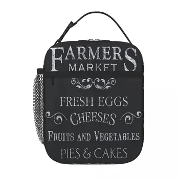 Farm пазар, Деби Dewitt, чанта за обяд, и опакован обяд за пикник, термосумка-хладилник