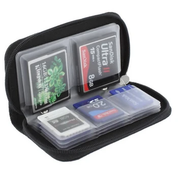 1БР Новата Гореща Мода Карта с Памет За Съхранение Чанта За Носене Калъф Притежателя на Портфейла за SD SDHC MMC microSD Мини-Карта Чанта За Съхранение