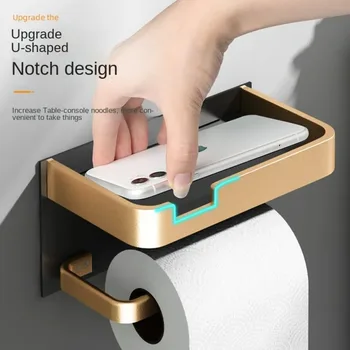Тоалетна хартия, хартиена кутия за дрехи тоалетна хартия луксозен хотел ролка хартия мобилен телефон багажник за домашно пробиване-безплатна скандинавски баня