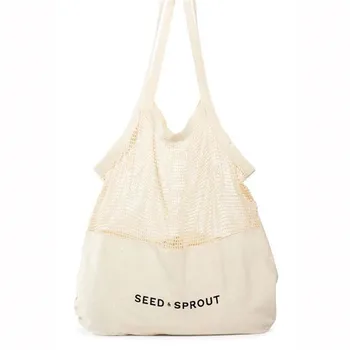 Нова оригинална окото чанта за пазаруване, холщовые чанти за зеленчуци и плодове, чанта за ежедневно пазаруване на рамото