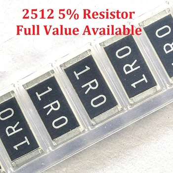 100 бр./лот SMD Чип-Резистор 2512 13K/15K/16K/18K/20K/Ω 5% Съпротива 13/15/16/18/20/K Резистори Безплатна доставка