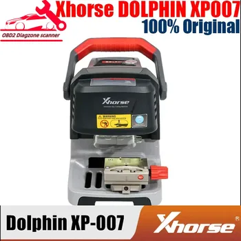 Xhorse DOLPHIN XP007 за лазерни выемчатых и плоски клавиши Ръчна машина за рязане на ключове Инструменти за автомобилни ключове VVDI MAX PRO