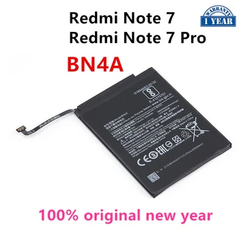 100% Оригинална Батерия BN4A 4000 ма За Xiaomi Redmi Note 7 Note 7 Pro M1901F7C Висококачествени Сменяеми Батерии За Телефон