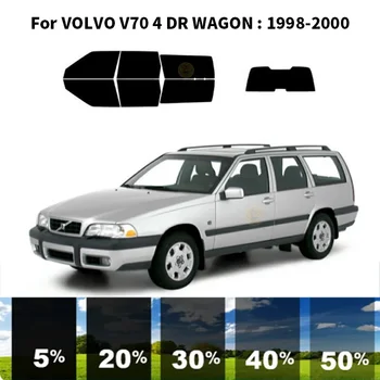 Предварително Обработена нанокерамика car UV Window Tint Kit Автомобили Фолио За Прозорци на VOLVO V70 4 DR WAGON 1998-2000