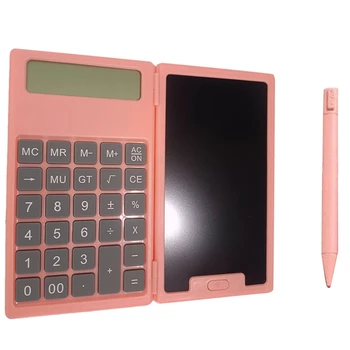 Научен калкулатор Училищна сезон, Сгъваем Таблет, Преносим калкулатор за бизнес офис, LCD таблет
