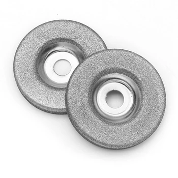 2 елемента Diamond шлайфане кръг с диаметър 50 mm, Кръгъл диск за електрически мултифункционален острилки, Аксесоари за заточване