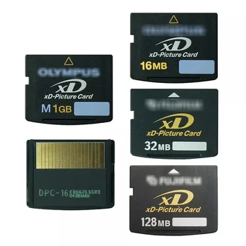 Оригиналният 1 GB И 2 GB XD карта на изображение XD-Picture Card XD Карта памет за старата цифров фотоапарат