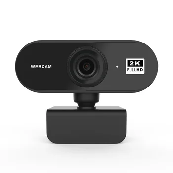 Уеб камера 2K HD USB-уеб-камера с автофокус и микрофон, USB уеб камера за КОМПЮТЪР, лаптоп, потоковая уеб камера, мини камера