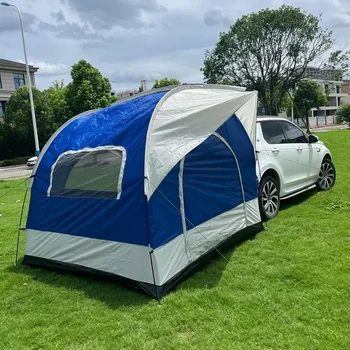 Автомобилна палатка suv Сянка на задната врата Тента Палатка за къмпинг Автомобили палатка suv Автомобили Къмпинг палатки за пътуване на открито Навес багажника на Автомобил