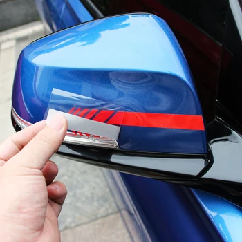Стикер за декориране на огледала за обратно виждане на колата стикер за автомобил, Стил за Nissan X-TRAIL Qashqai Skoda Octavia Renault Clio, Ford Focus