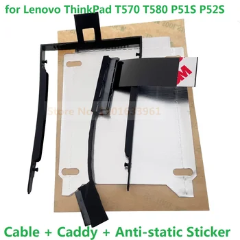 2,5-Инчов SATA HDD SSD Конектор Кабел За Твърд Диск Caddy Frame Скоба Притежателя на Тавата за Lenovo ThinkPad T570 T580 P51S P52S 01ER034