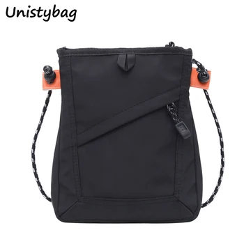 Unistybag Водоустойчива чанта-месинджър, мини-чанти и калъфи за мобилни телефони, ежедневна пътна чанта, унисекс, дамски чанти през рамо