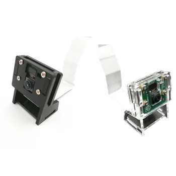 Титуляр Скоба Широка камера Прозрачна Защита от надраскване Официалната смяна на аксесоари за Raspberry Pi clear