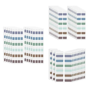 Лепкава указателни разделите, многоцветни самозалепващи книгата раздели, достъпни за запис Раздели на страници, прозрачни за файлове Notebooksfiles
