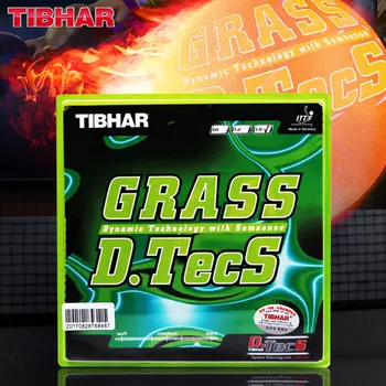 Натурална гума за тенис на маса TIBHAR GRASS Г. TECS (бича, защитно / пържола) с дължина няколко пипса, гума за пинг-понг, БЕЗ гъба