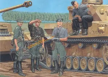 Колекция от модели Dragon 6456 в мащаб 1/35 германски офицер 