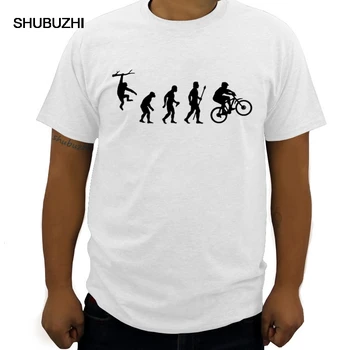 Мъжки t-shirt Mountain Biking Evolution, елитен марка, лятна модна тениска в стил хип-хоп, памучен тениска