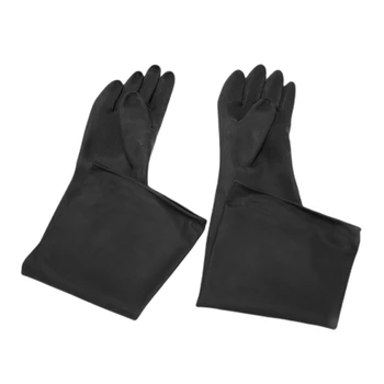 Търговците на дребно 12X ръкавици за песъкоструена за кабинетных ръкавици за песъкоструена 60x20 см