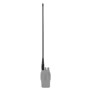 Антена за Радиостанция SMA-F RHD-771 VHF UHF Двухдиапазонная 144/430 Mhz за Kenwood Baofeng UV 5R 888S UV82 Преносима Радиостанция Радио