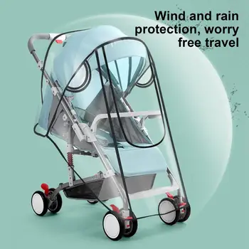 Дъждобран за детска количка, водоустойчив дъждобран за количка, Дъждобран за детска количка, Аксесоари за детски колички, Ветрозащитная количка, козирка